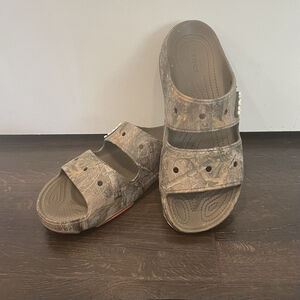 Crocs Classic All Terrain Realtree Edge Men Slip On Sandals Shoes Size 13